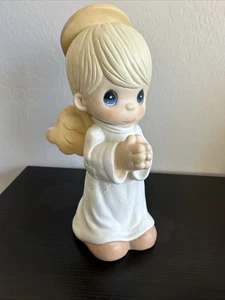 1998 Precious Moments Garden Collection Mädchen Engel großer Hof Statue Figur 13 Zoll - Bild 1 von 14