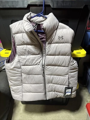 Chaleco Coldgear infrarrojo lavanda Under Armour XL para mujer nuevo con etiquetas Legend Down Foto 1 de 4