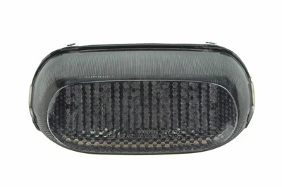 Led Tail Light Turn Signal Fit Ninja 93-01 ZX-11 93-02 ZX-6 03-05 ZZR600 Smoked - Image 1 of 3