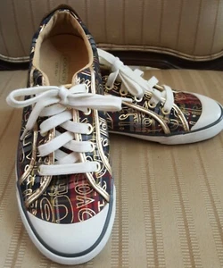 Coach Barrett Poppy Women’s Casual Sneaker Shoes Sz 6.5 B Adorable - Picture 1 of 12