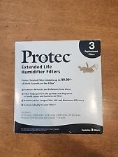 Protec Extended Life Replacement Antimicrobial Humidifier Filter 