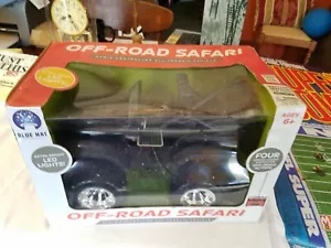 Sombrero Azul Juguete Todo Terreno Safari Negro Radio Controlado R/C Vehículo Todo Terreno Nuevo en Caja - Imagen 1 de 4