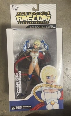 Sin usar, en caja original - Estatua de PVC Variante Power Girl Serie Heroína Ame-Comi Direct DC Foto 1 de 4