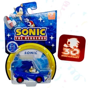 Sonic The Hedgehog Team Racing Speed Star 30th Anniversary Jakks Diecast Vehicle - Picture 1 of 10