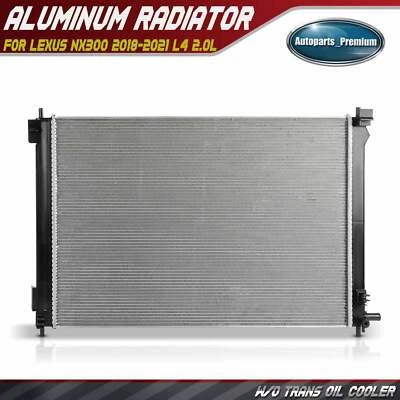 1x Radiador sin enfriador de aceite para Lexus NX300 2018-2021 L4 2,0 L turboalimentado Foto 1 de 4