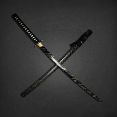 Espada Samurai Forjada a Mano 40 1/2" MUSHA Kiri Foto 1 de 4