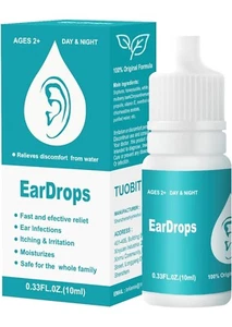 Ear Drops Cleaner, Suitable For Daily Use, Quick Ear Cleaning 10ml Liquid 11/25+ - Picture 1 of 3