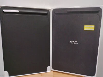 Funda de cuero genuina Apple para Apple iPad Pro 10.5 - negra suave $129 MU622M/A Foto 1 de 4