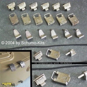 Kits SCHUMO TI0014 soporte de eslabones de cadena de reserva torre Tiger I - 1:16 - Imagen 1 de 1