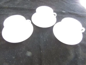 Vintage Lot Of 3  Corelle Corning Pyrex Cups And Saucers Green Floral Pattern - Bild 1 von 5