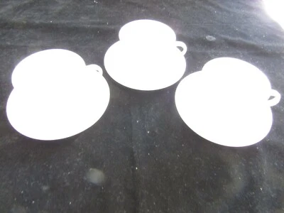 Vintage Lot Of 3  Corelle Corning Pyrex Cups And Saucers Green Floral Pattern - Image 1 of 4