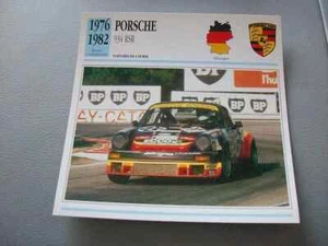 CARTE FICHE AUTO PORSCHE 934 RSR - Imagen 1 de 1