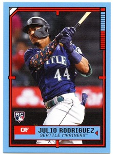 2022 Topps Throwback Thursday #119 Julio Rodriguez/3456* '91 Terminator 2 - NM