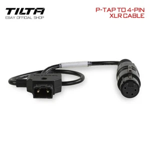 Tilta P-TAP to 4-Pin XLR Cable Camera Chager Power Adapter For Sony F5, F55, BMD - Picture 1 of 2