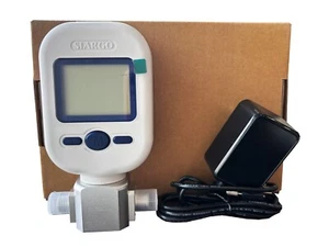 Gas Flow Meter Digital Gas Mass Air Nitrogen Oxygen Flow Rate Meter 0-20L/Min - Picture 1 of 13