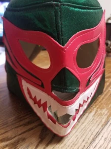 LUCHA LIBRA WRESTLING MASK Adult size MIL MASCARAS AAA CMLL EL SANTO DOS CARAS - Picture 1 of 5