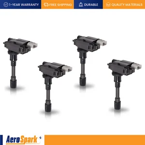 4pcs Ignition Coil Pack for Suzuki 99-01 Esteem 1.6L 12-17 Swift 1.4L l4 UF280 - Picture 1 of 9