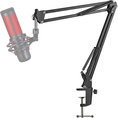 BESUCHE DEN YOUSHARES-STORE Hyperx Quadcast Mikrofonarm Boom Arm Stand - Professioneller Mikrofon Ständer Ko