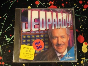 Jeopardy! 1° Ed. Win 95/98 Artech/Hasbro Gioco Interattivo PC CD Gameshow - Foto 1 di 3
