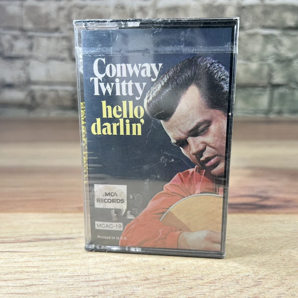Conway Twitty Hello Darlin’ Cassette Tape New / Sealed! - Image 1 of 2