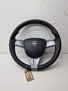 2012 CHEVROLET SPARK MK1 RUBBER/VINYL Steering Wheel + SRS - Picture 1 of 8