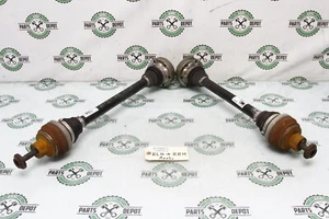 13-17 AUDI S4 S5 REAR RIGHT & LEFT AXLE SHAFT PAIR SET OEM - Picture 1 of 14