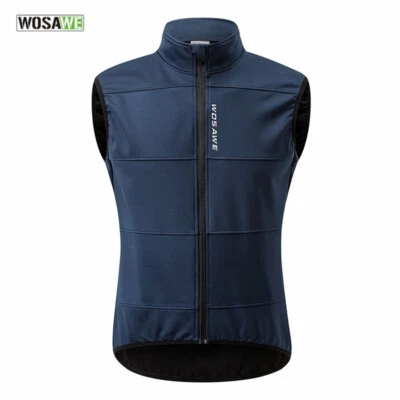 Chaleco de Ciclismo Impermeable Chaquetas sin Mangas Escalada Senderismo Camisetas Chaleco Cálido Foto 1 de 4