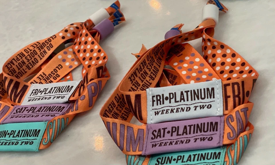 CANTIDAD. 2 ACL PLATINUM PASES FIN DE SEMANA 2 (8-10 OCT 2021) Foto 1 de 1