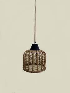 lampadario a sospensione da per soffitto vintage rustico salotto sala cucina - Foto 1 di 5