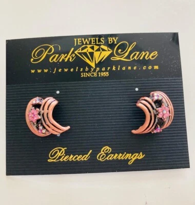 PENDIENTES GLASEADO Park Lane - Raro Genuino Swarovski Aurora Boreal en Cobre NUEVO Foto 1 de 4