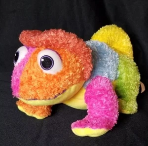 Kohls Cares 16" Rainbow Salamander Plush - Yellow Pink Orange & Light Blue - Picture 1 of 6