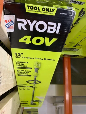 RYOBI CANADA 40V Expand-It Cordless Attachment Capable String Trimmer (Tool Only - Image 1 of 4