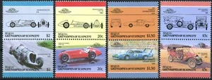 Bequia y Granadinas St. Vicent serie completa año 1998 nueva coches de colección - Imagen 1 de 1