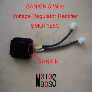 SANXIN 5-wire Voltage Regulator Rectifie for HONDA CH125 series scooter - Imagen 1 de 2