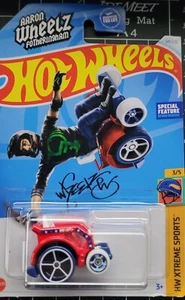 Hot Wheels "Wheelie Chair" - Aaron Wheelz Fotheringham - Red - Picture 1 of 1