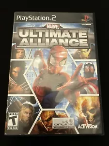 Marvel: Ultimate Alliance (Sony PlayStation 2, 2006) CIB - Picture 1 of 3