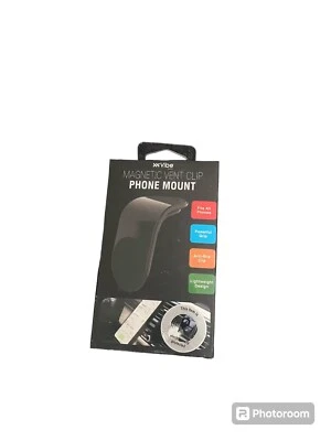 Vibe Universal Magnetic Vent Clip Phone Mount For Cars - Black - Image 1 of 2