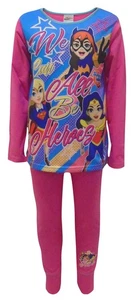 DC Superhero Girls Pyjamas Batgirl Supergirl Wonder Woman - Picture 1 of 3