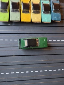 AURORA VINTAGE TJET GOOD HO #1407 DODGE CHARGER GREEN BLACK SUPER NICE - Picture 1 of 5