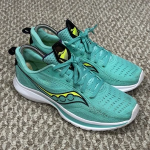 Saucony Kinvara 13 Womens 8.5 Shoes Green Running Sneaker S10723-26 Walking - Picture 1 of 10