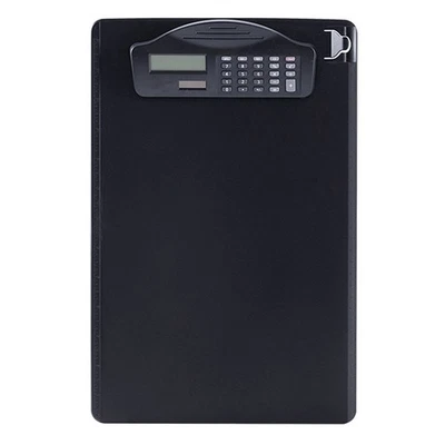 Multifunktionales Klemmbrett mit Ordner, Taschenrechner, Schreibblock, Stif2275 - Bild 1 von 4