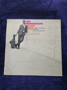 Joe Henderson- Page One- Blue Note 4140- Vinyl- JAZZ- SEE DESCRIPTION - Picture 1 of 23