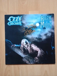 OZZY OSBOURNE -- Bark at the moon LP signiert von Ozzy 19.12.1995 ! - Imagen 1 de 1