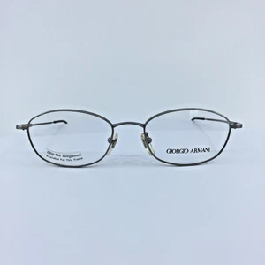 New Vintage Giorgio Armani 1006 Eyeglasses GA 1006 C. 707 Satin Chrom 51mm Italy - Picture 1 of 14