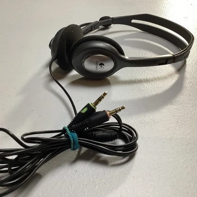 Logitech H111 Black On the Ear Stereo Headset - Image 1 of 4