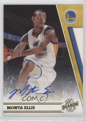 2010-11 Panini Season Update Signatures /299 Monta Ellis #165 Auto - Image 1 of 2