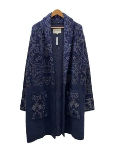 ETRO Sonstige Kleider langer Mantel L Wolle marine Paisley gebraucht - Bild 1 von 5