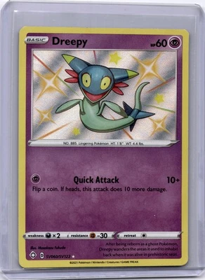 Dreepy Shiny Holo Rare Shining Fates: Shiny Vault SV060/SV122 NM - Image 1 of 2