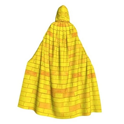 Camino de Ladrillo de Halloween Amarillo Capa con Capucha Capa de Bruja, Fiesta de Vacaciones  Foto 1 de 4