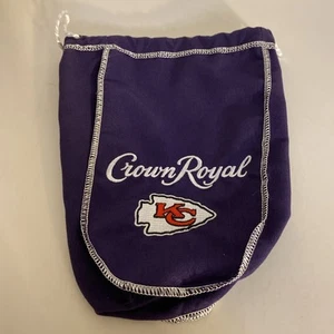 NEW Limited Edition 2023 NFL Crown Royal KC Kansas City Chiefs Bag - Picture 1 of 3